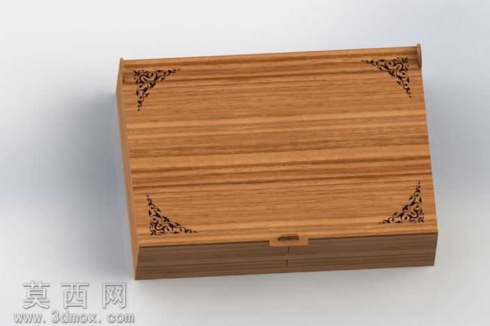 激光切割木制盒