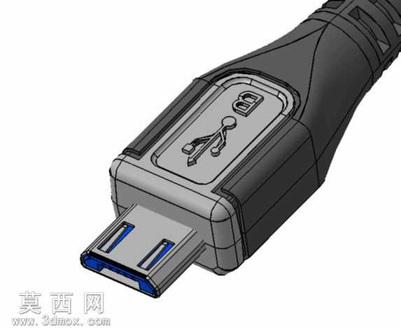 uUSB连接器男性