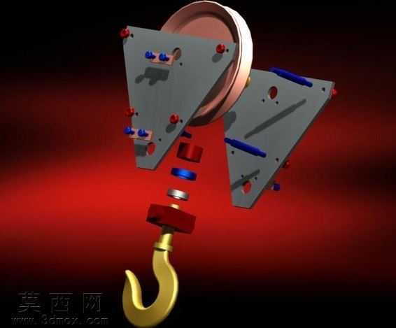 起重机吊钩滑轮