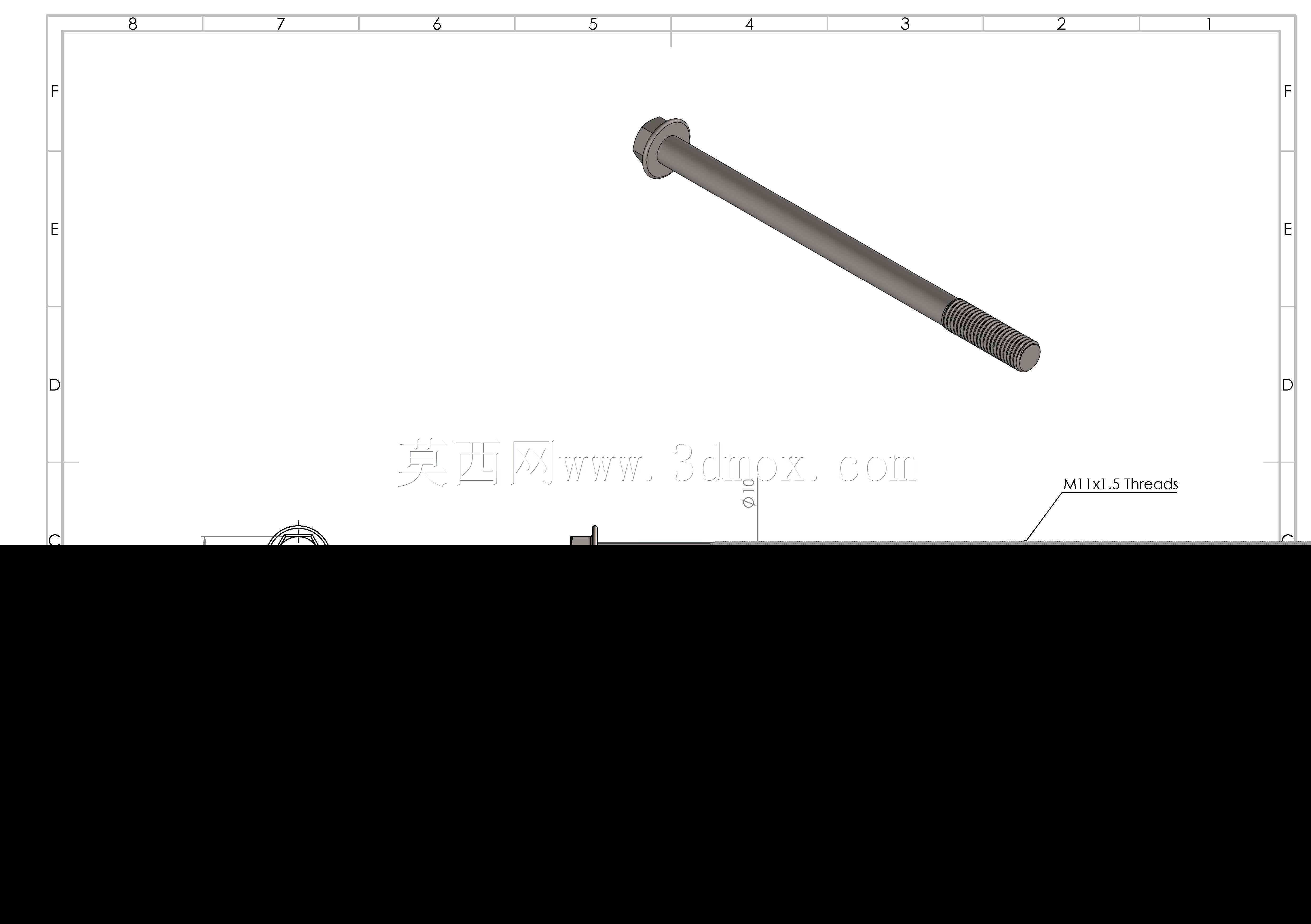 ����b18c�����׸���˨�ߴ�