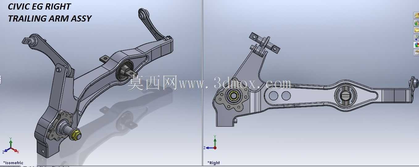 1000 HP Turbo 92-95�϶�civic hatch�ĸ�bϵ�з�����solidworks������ĿͼƬ