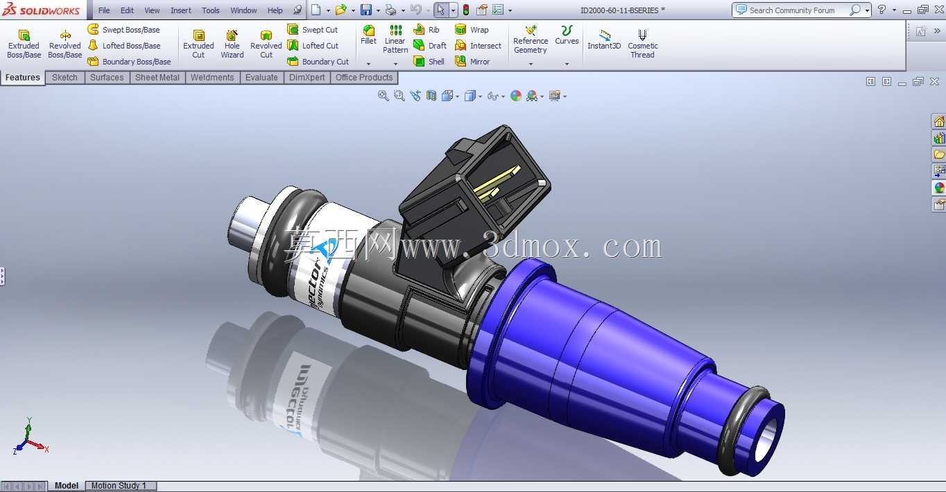 1000 HP Turbo 92-95拖动civic hatch四缸b系列发动机solidworks构建项目图片