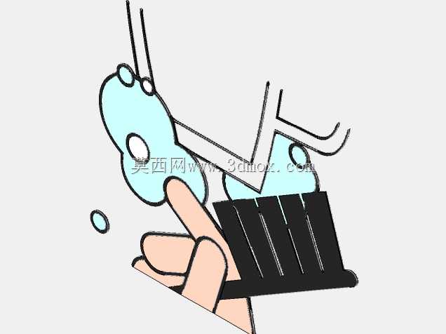 请勿在此玻璃图标上使用刷子