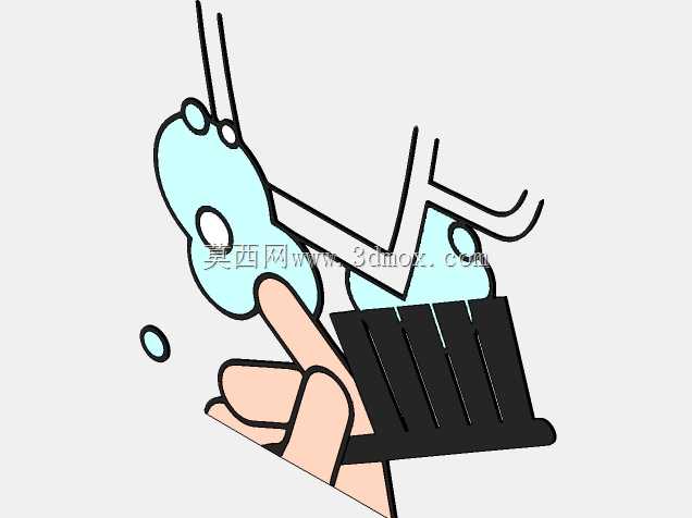 请勿在此玻璃图标上使用刷子