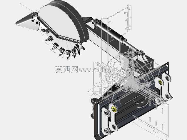 集材树桩研磨机附件