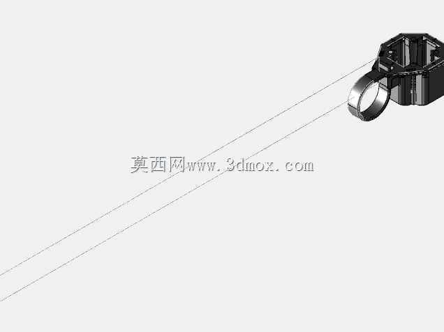 电缆扎带,螺柱安装3/8 \“最大束2.0 \”
