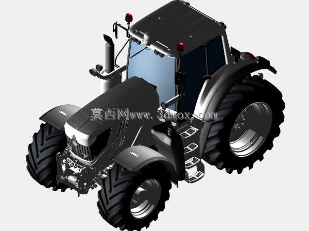 约翰迪尔6195系列拖拉机,配有SCV端口、牵引杆挂接装置,\u0026 3PT
