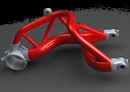 MH900 swingarm