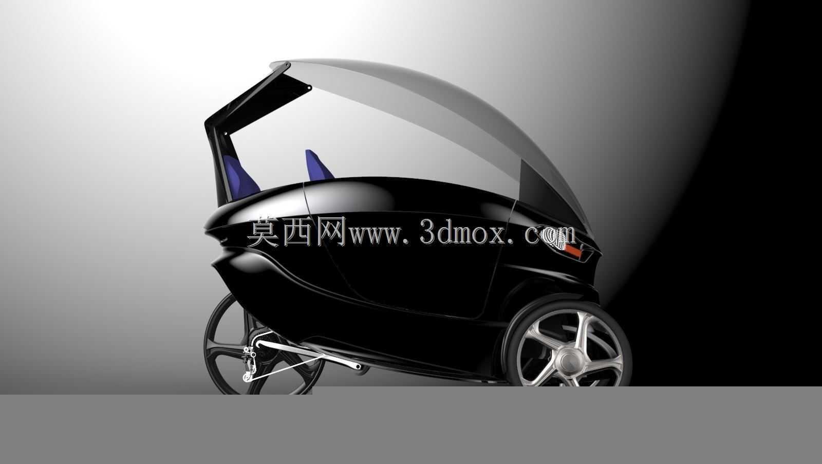 切兰双轮三轮车