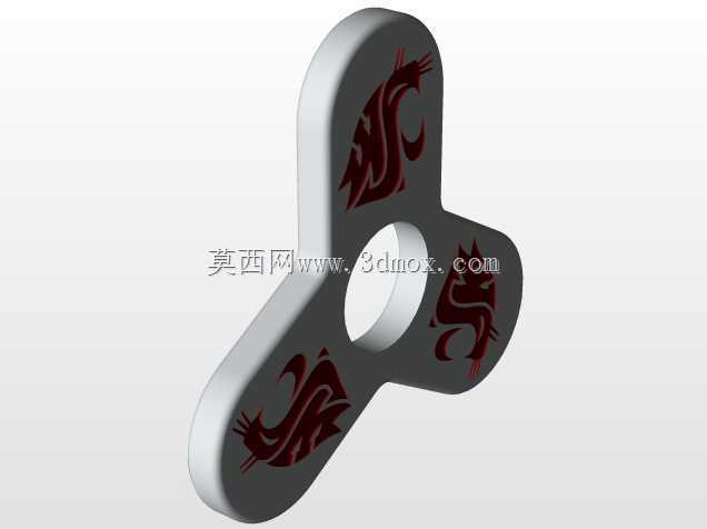 大学标志Fidget Spinner