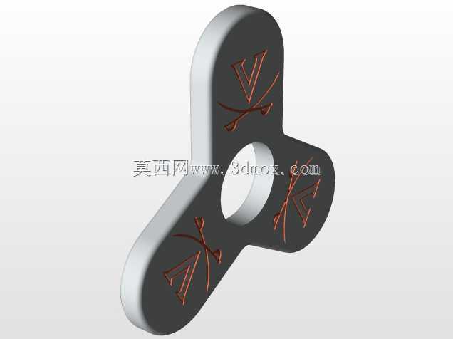 大学标志Fidget Spinner