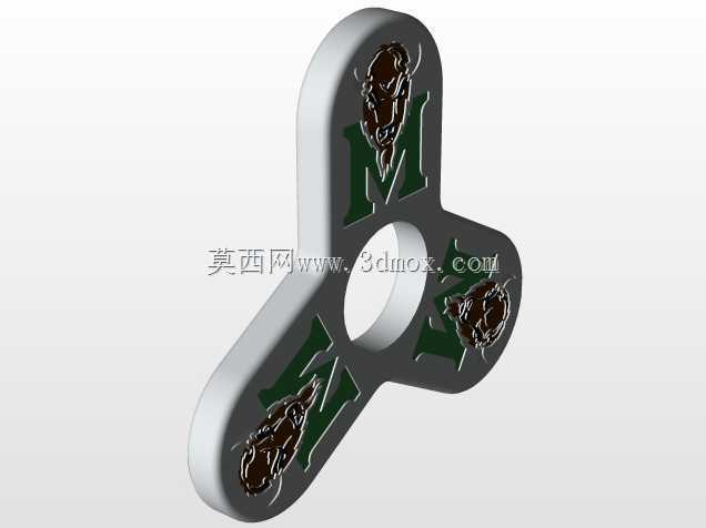 大学标志Fidget Spinner