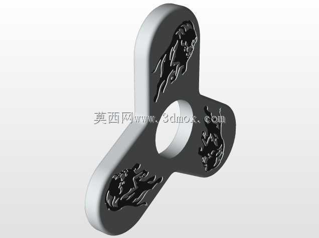大学标志Fidget Spinner