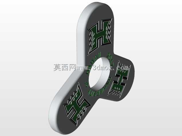 大学标志Fidget Spinner