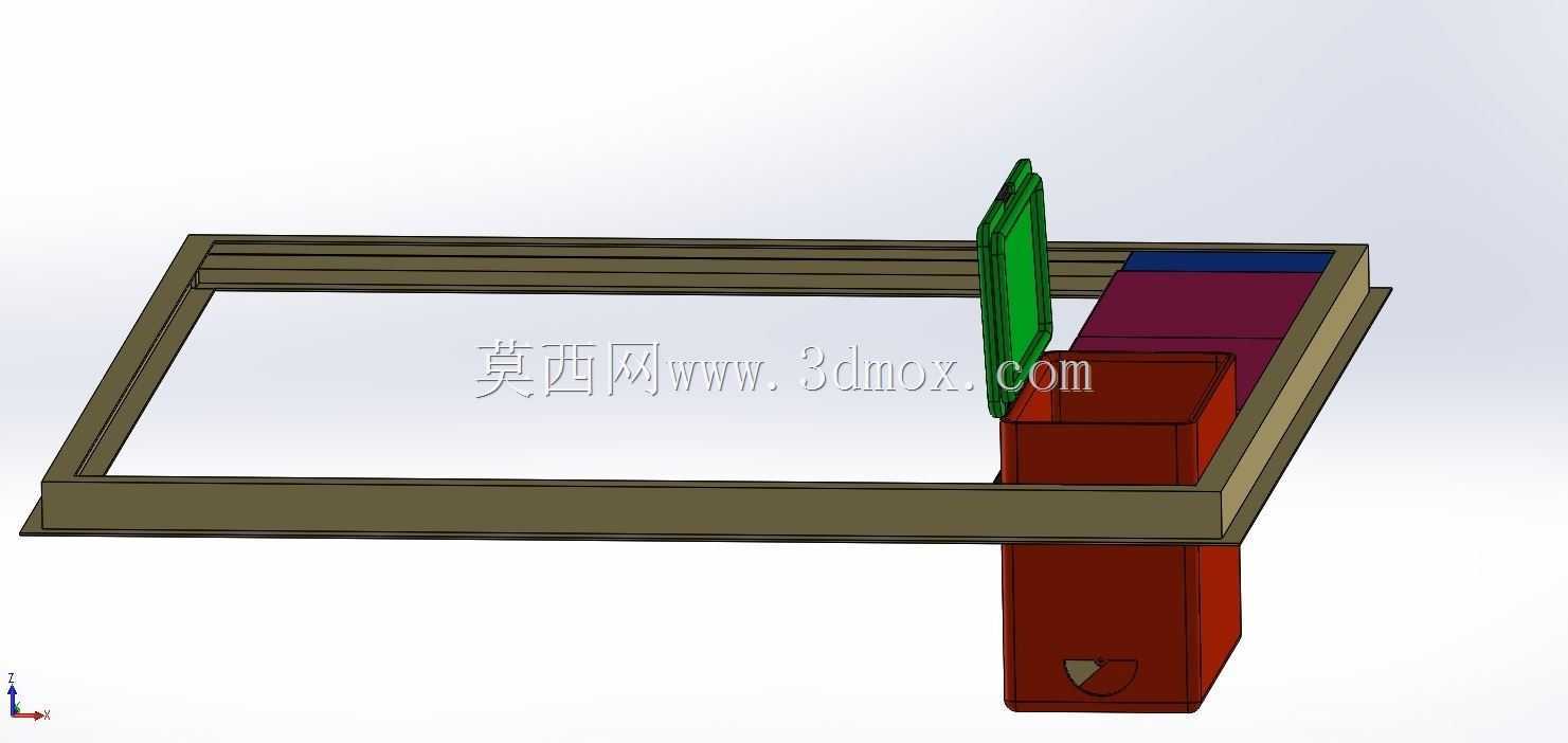 带隔板的窗框冷却器