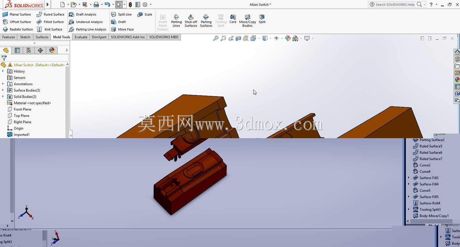 核心\u0026混音器开关的空腔