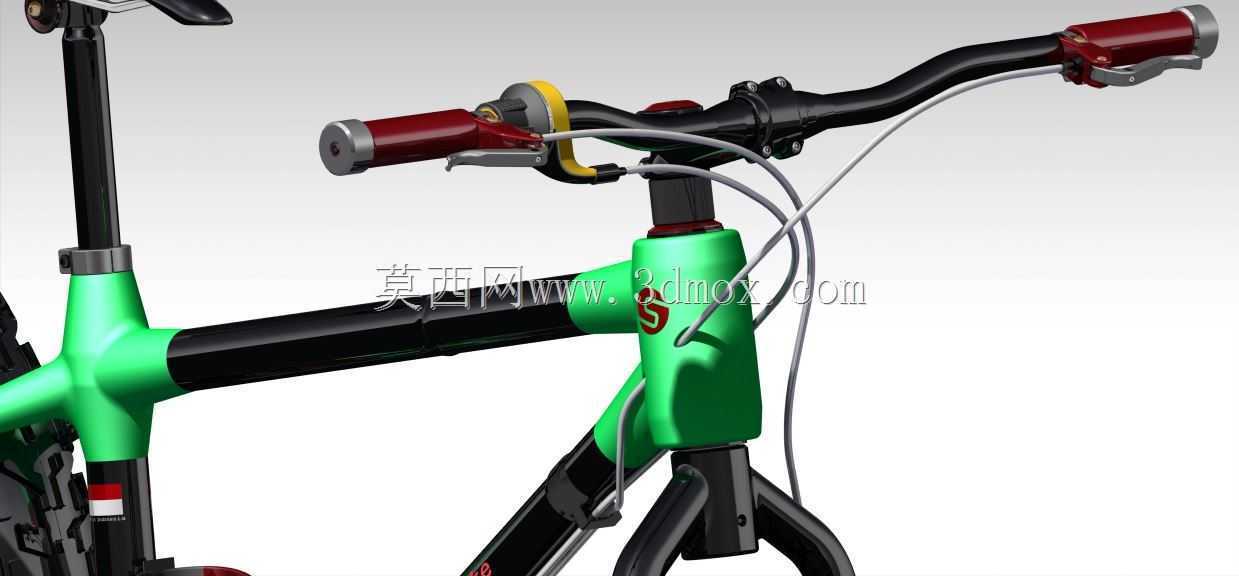 萨皮达定制竹脂自行车