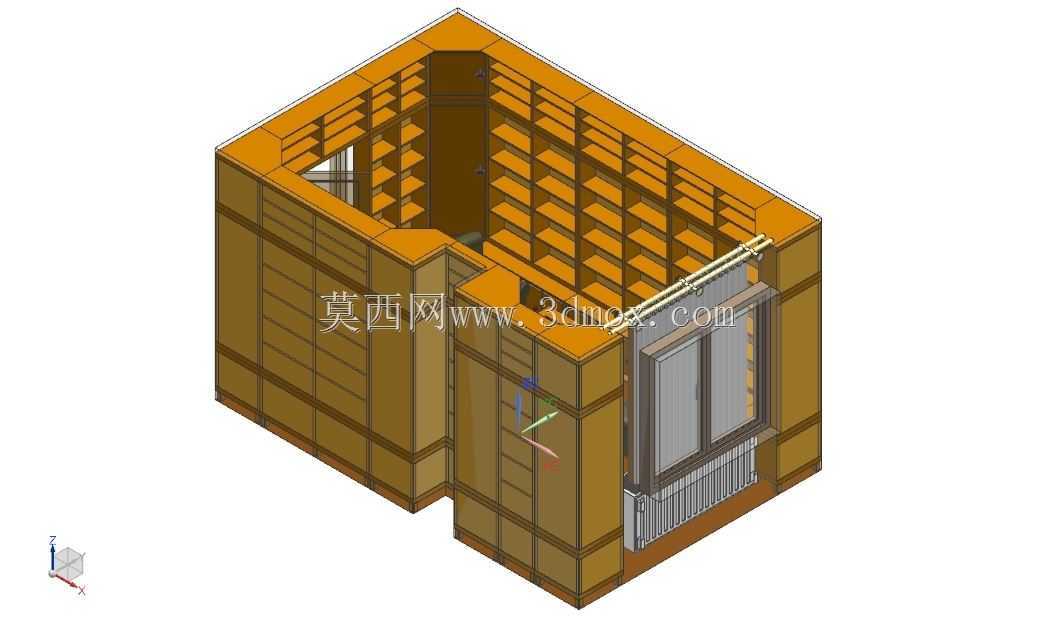 库-4个版本,4.5 x 3.0(m)