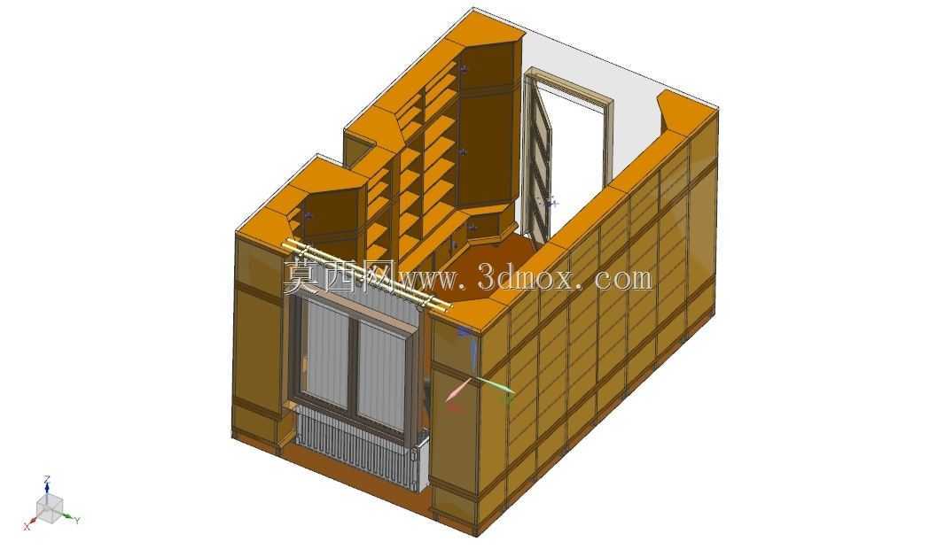 库-4个版本,4.5 x 3.0(m)