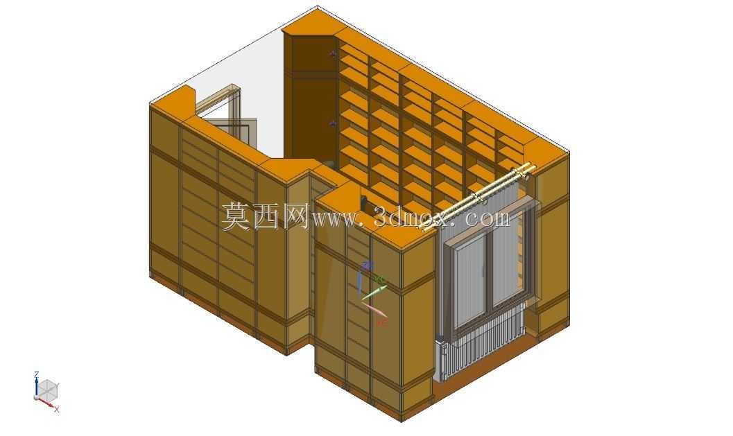 库-4个版本,4.5 x 3.0(m)
