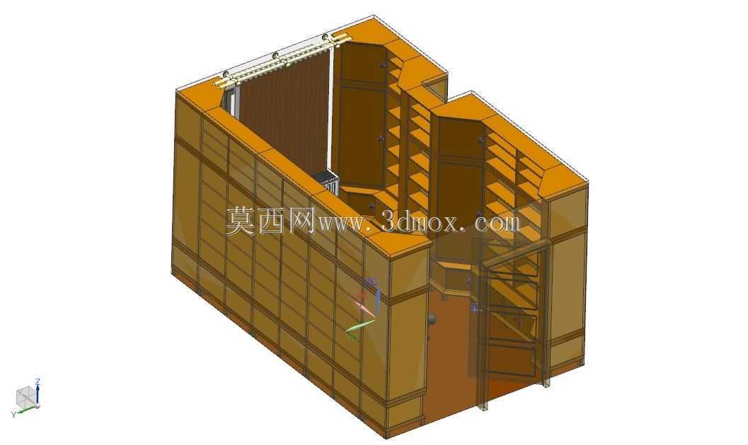 库-4个版本,4.5 x 3.0(m)