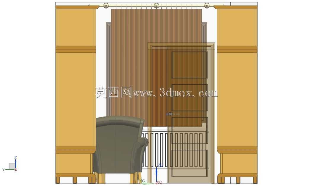 库-4个版本,4.5 x 3.0(m)