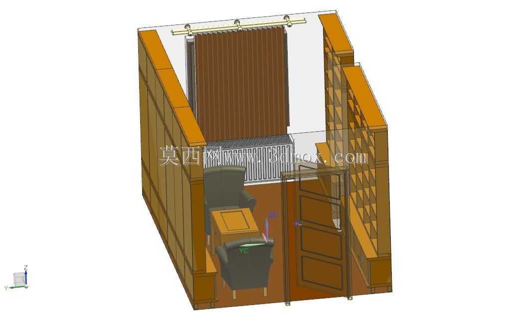库-4个版本,4.5 x 3.0(m)