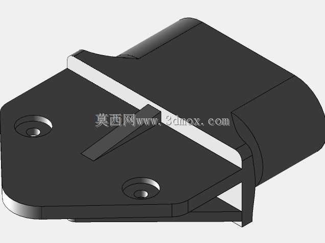 天井玻璃矩形工作台-角配件-3D打印机
