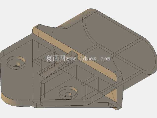 天井玻璃矩形工作台-角配件-3D打印机