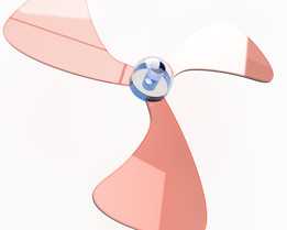 三维螺旋桨solidworks模型