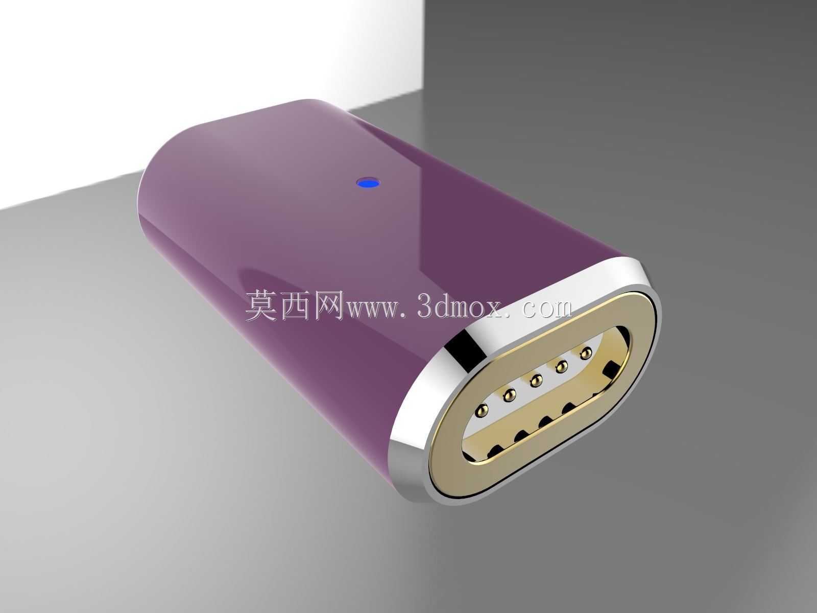 磁性插入式usb闪电电缆usb micro c型