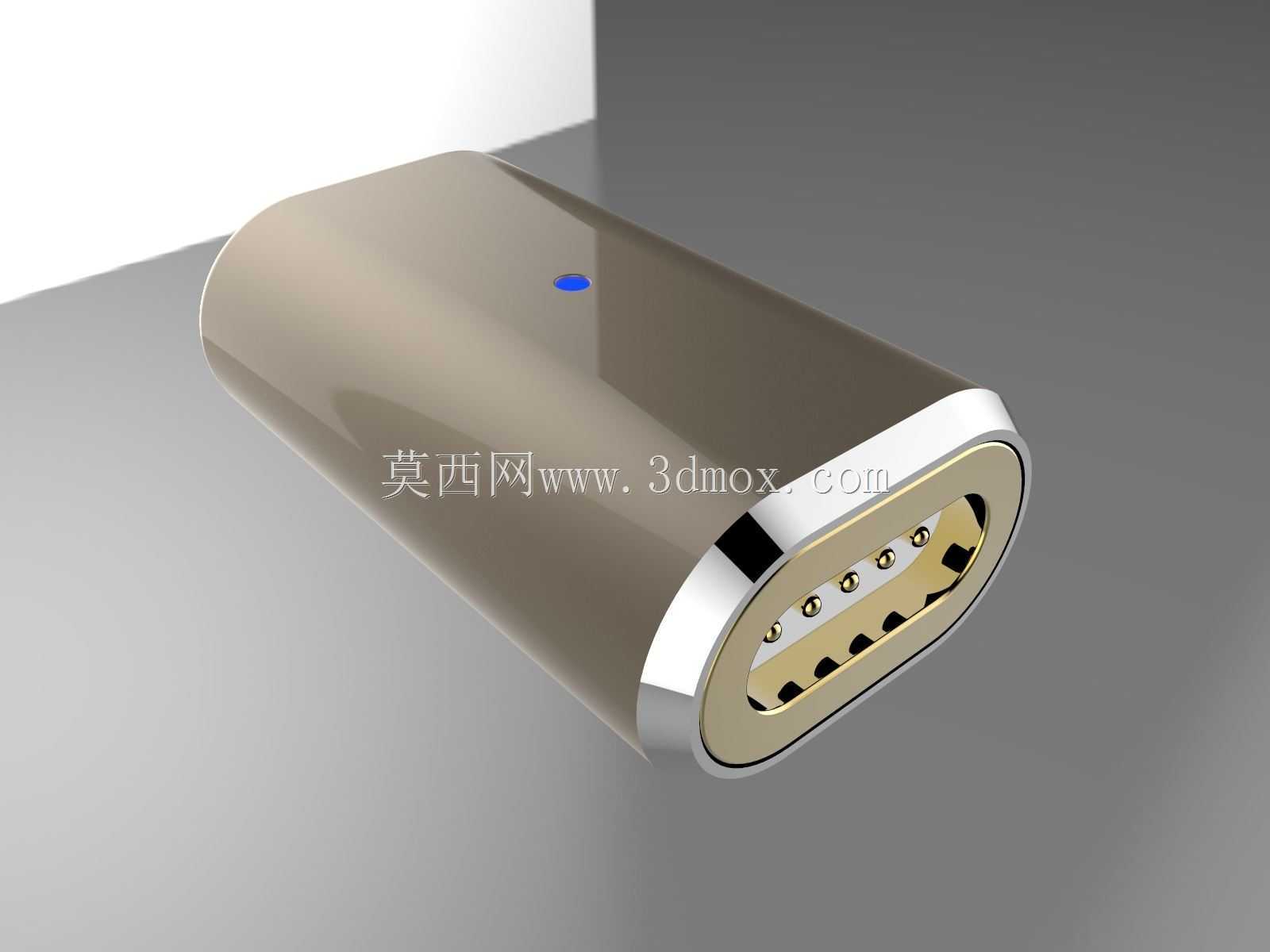 磁性插入式usb闪电电缆usb micro c型