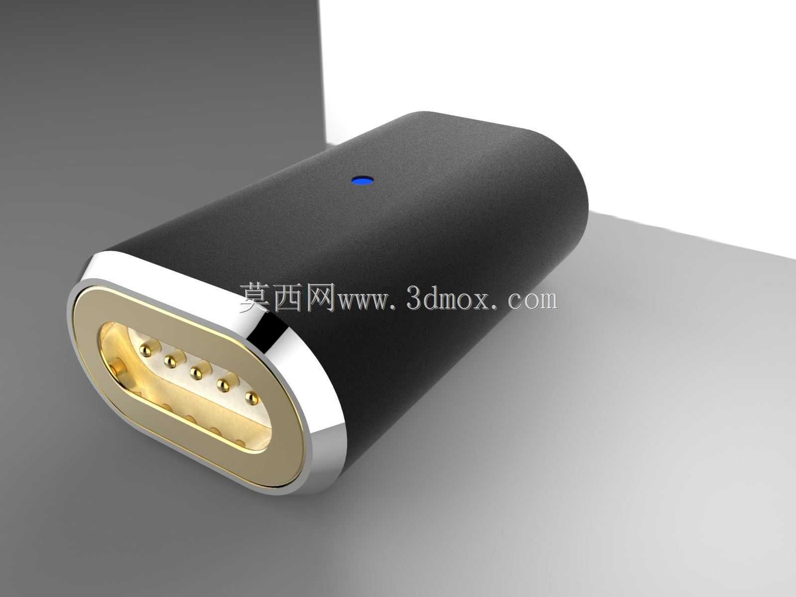磁性插入式usb闪电电缆usb micro c型