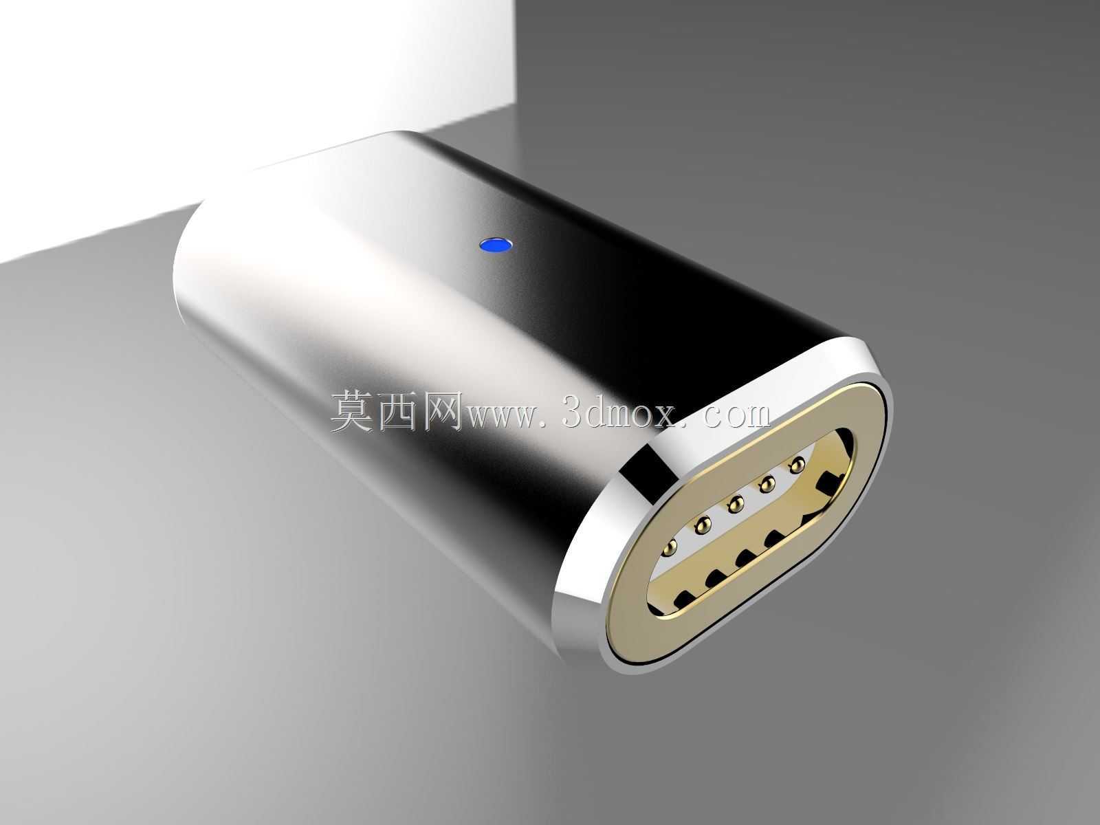 磁性插入式usb闪电电缆usb micro c型