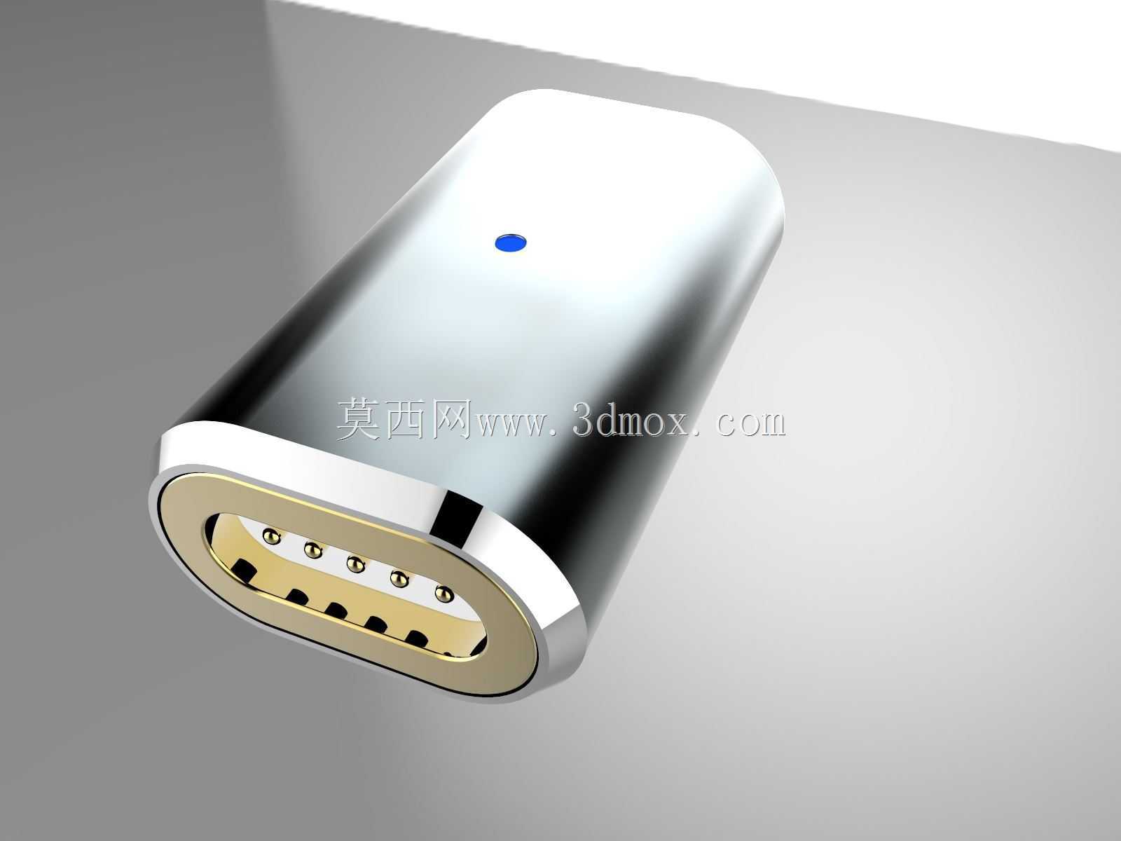 磁性插入式usb闪电电缆usb micro c型