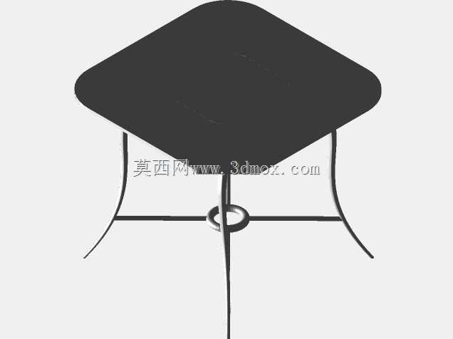 早餐家具-2(咖啡桌\u0026椅子)