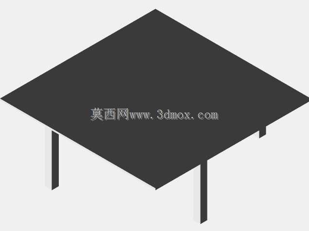 玻璃木桌