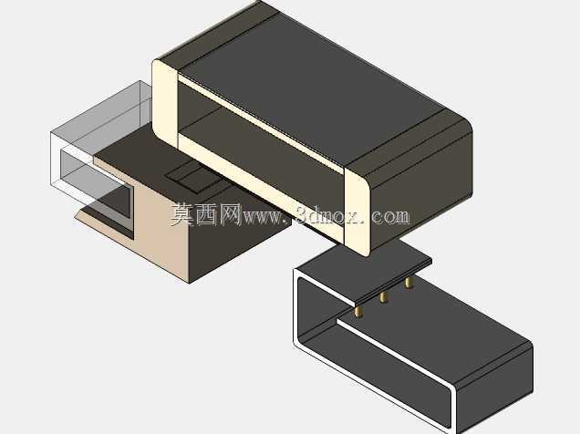 三合一木桌的设计