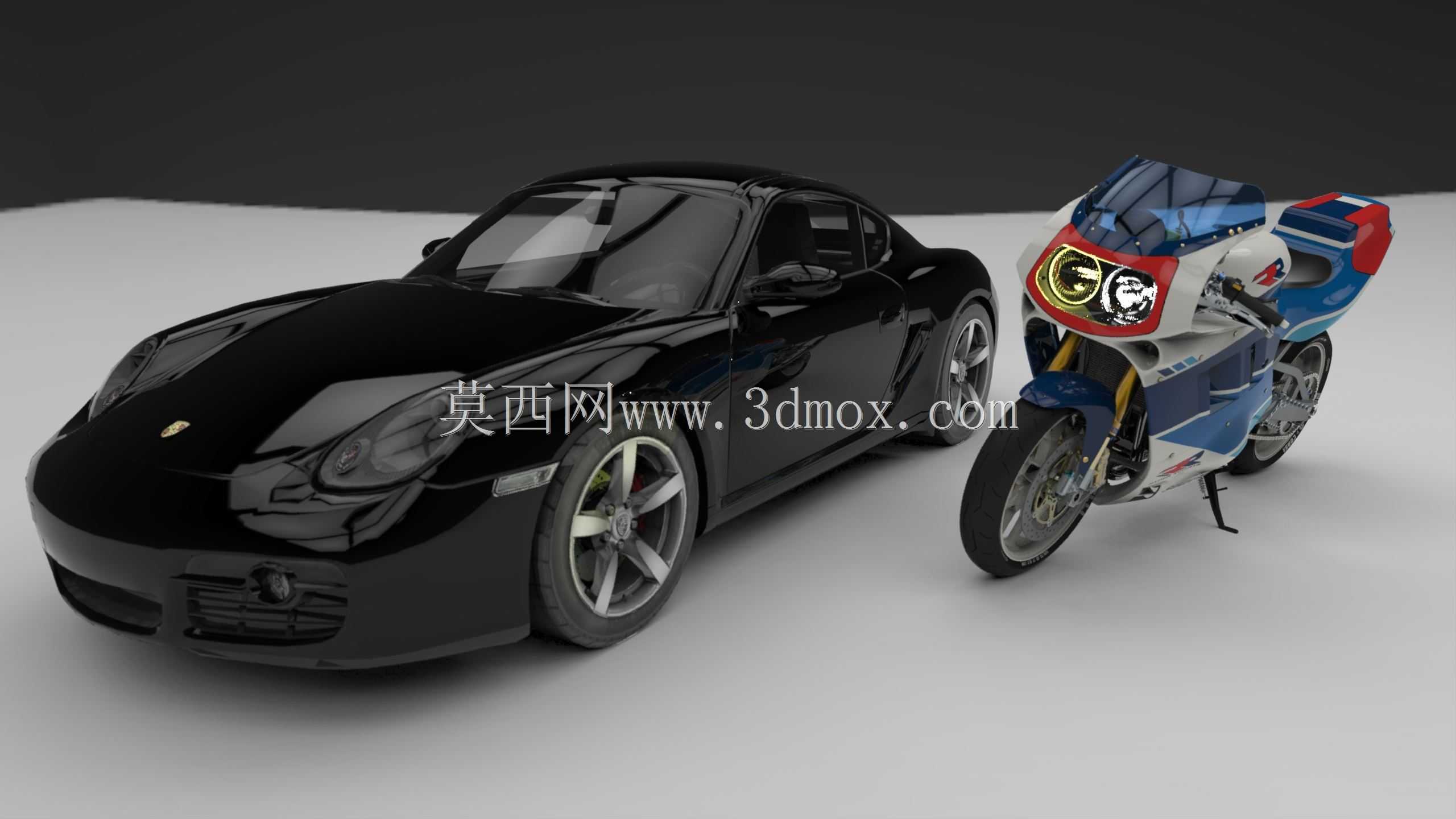 Cayman et GSXR 1100