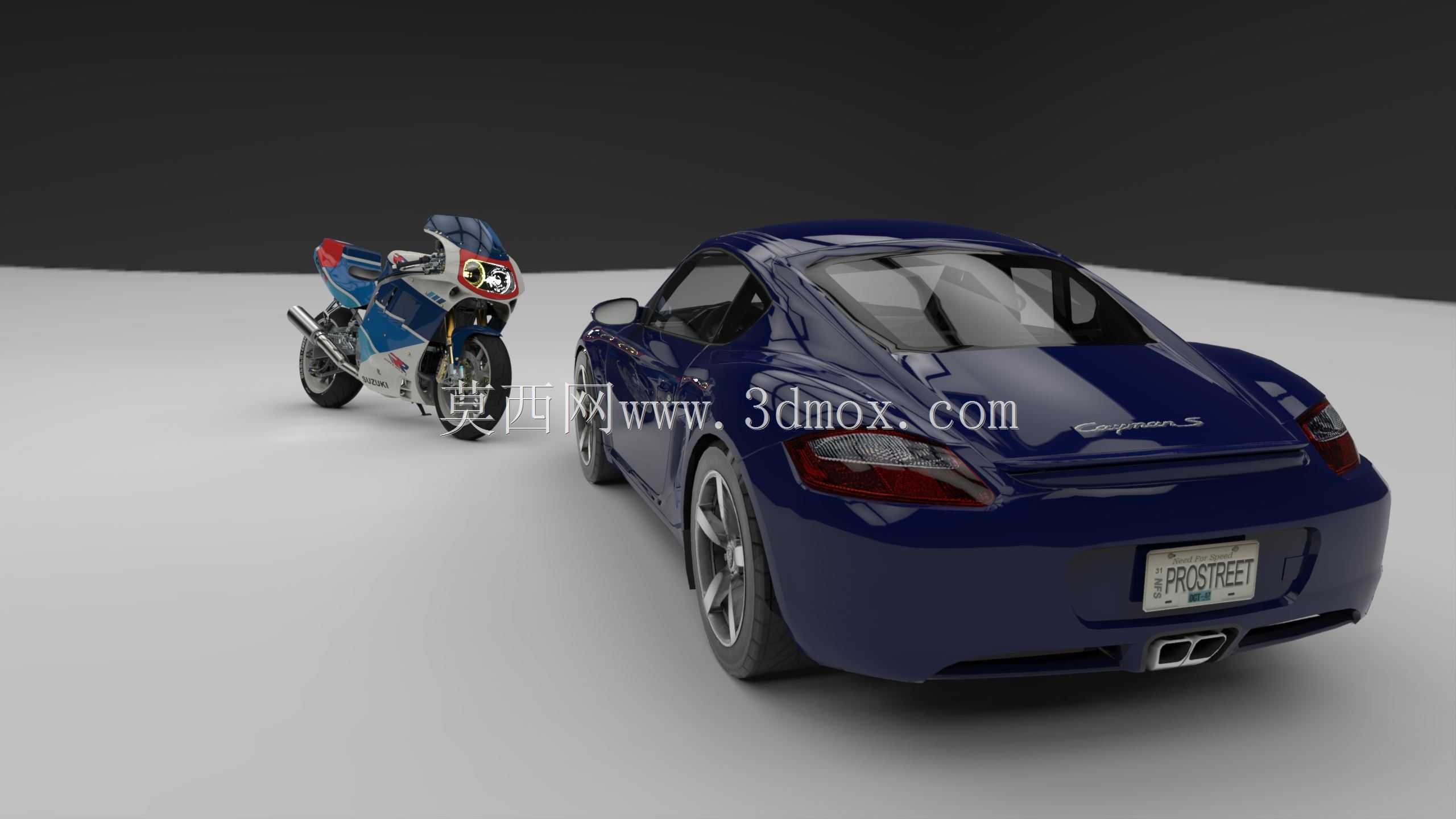 Cayman et GSXR 1100