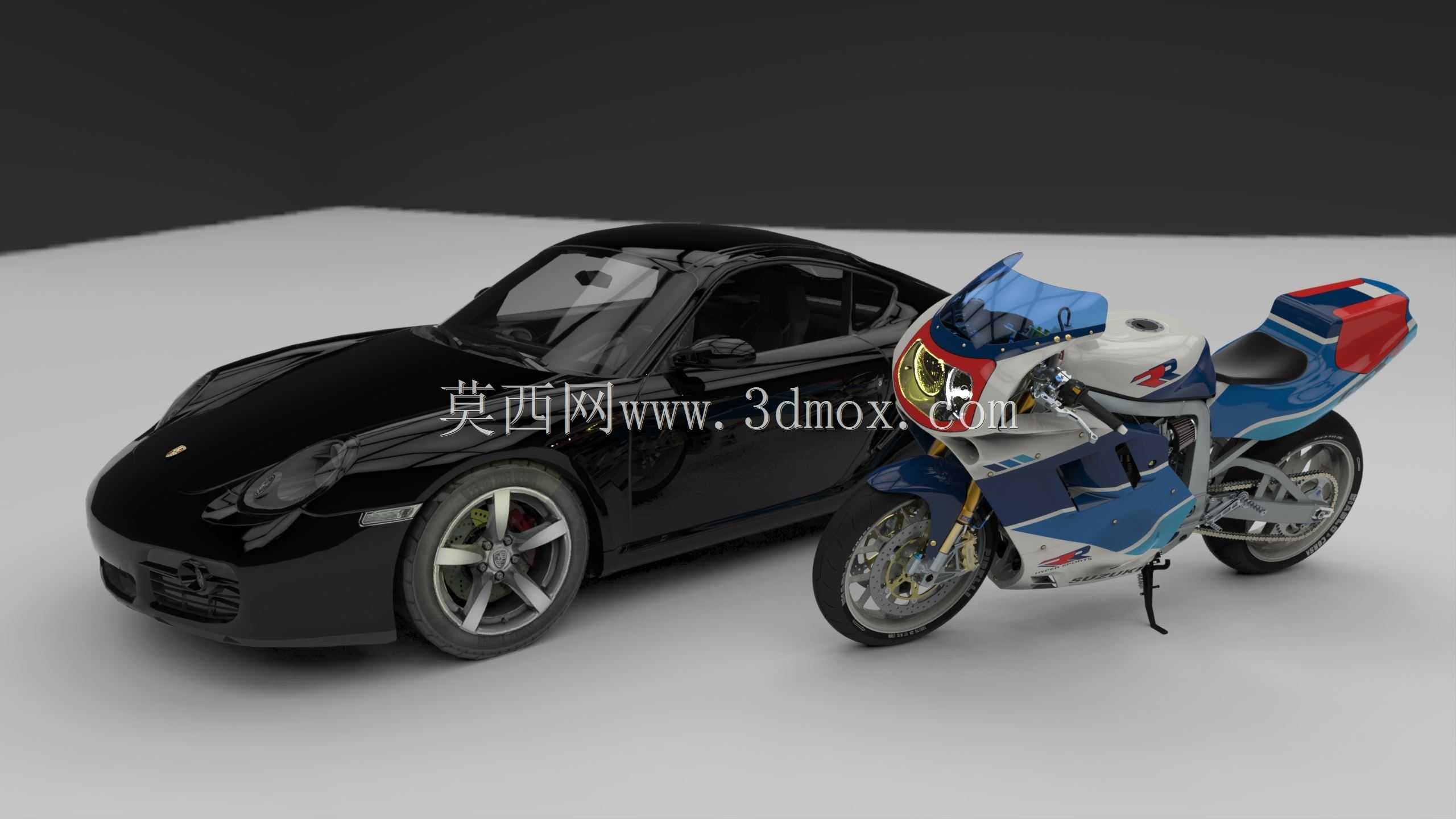 Cayman et GSXR 1100