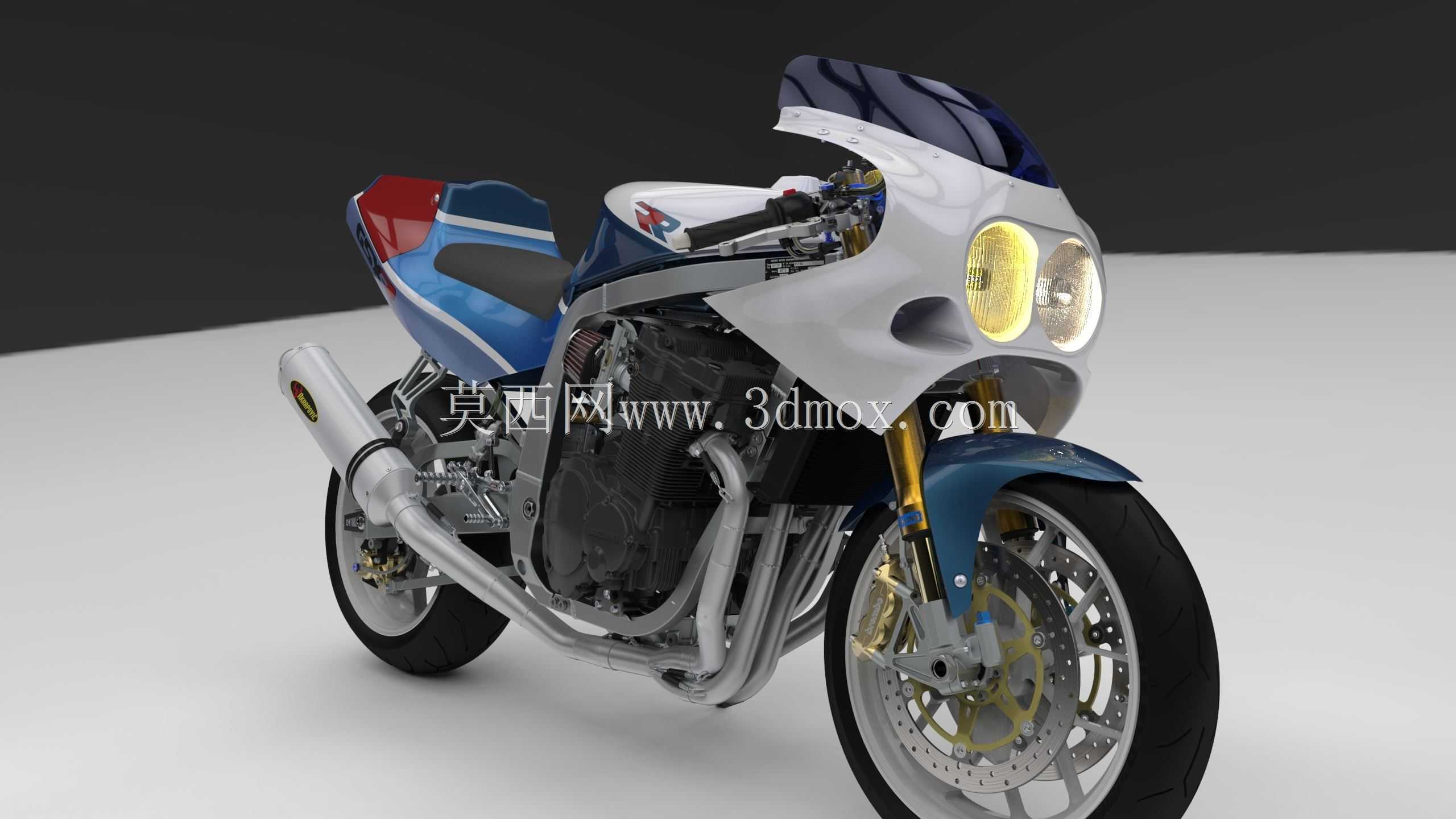 ɨ��3d t��te de fourche 750 gsxr
