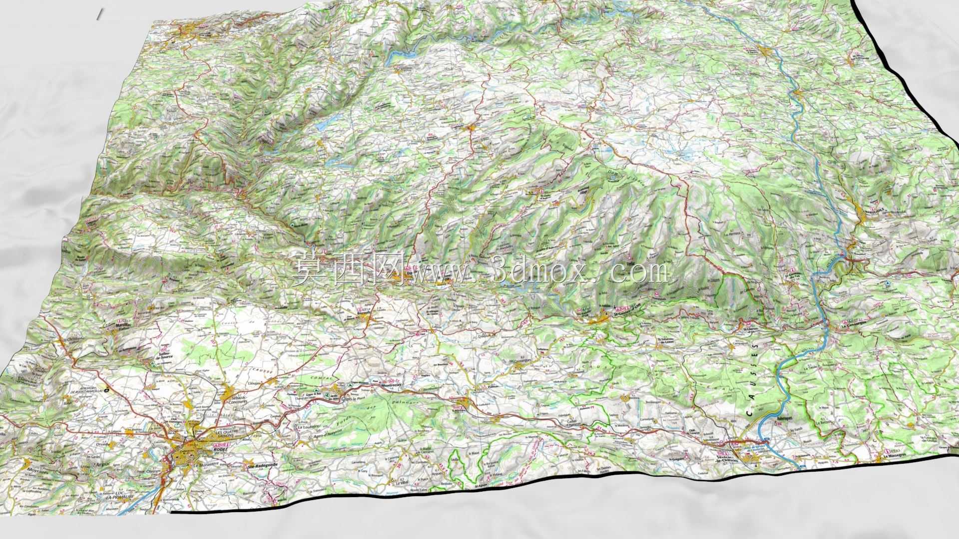 aveyron 3d��ͼ