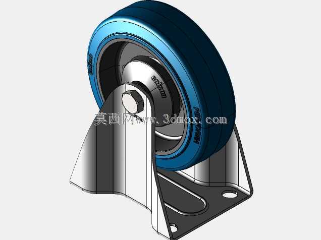脚轮FPPR 125 MM固定拨叉
