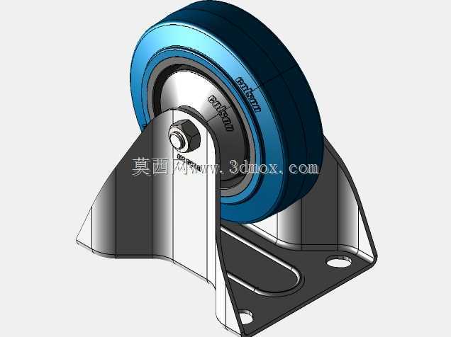 脚轮FPPR 100 MM固定拨叉