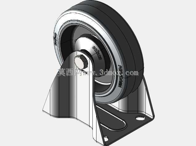 脚轮FPPF 125 MM固定拨叉