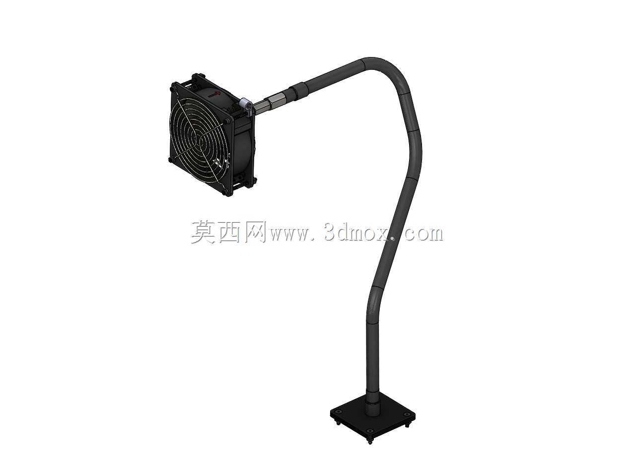 柔性臂上的冷却风扇组件