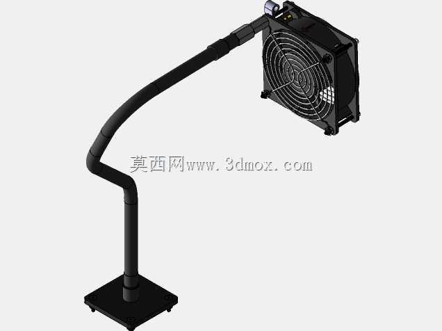 柔性臂上的冷却风扇组件