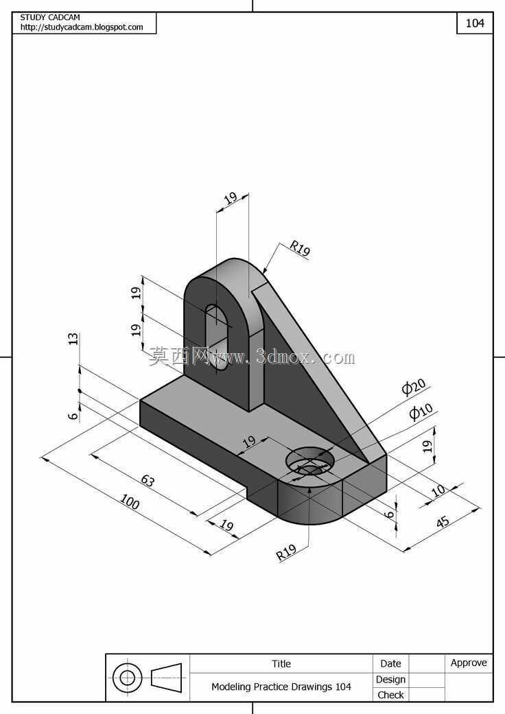#5 CATIA Practice | studycadcam.com 101