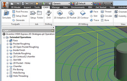 �Լ�����������죨CAM������Ȥ������Autodesk Inventor HSM Express������Inventor�����CAM���������